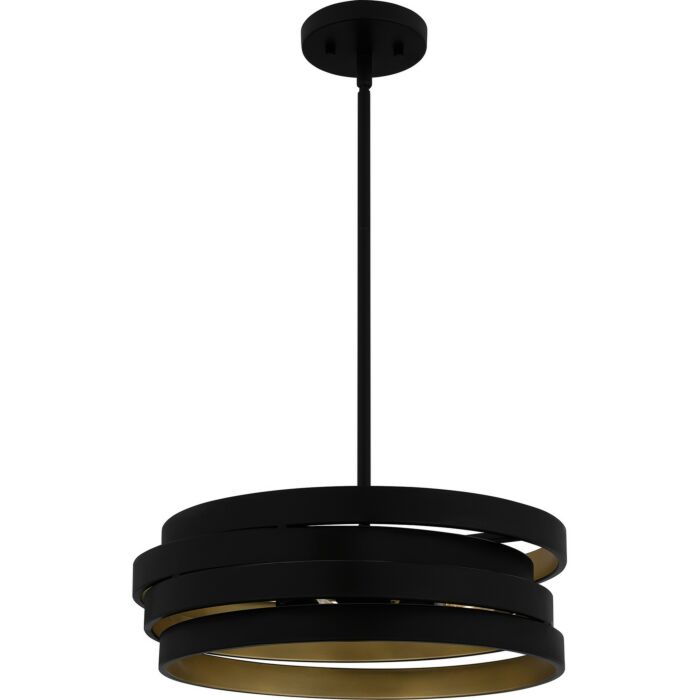 Three Light Pendant by Quoizel
