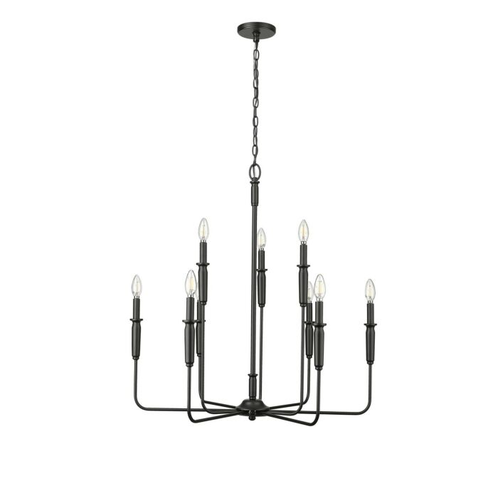 Nine Light Chandelier by Millennium