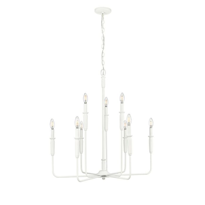 Nine Light Chandelier by Millennium