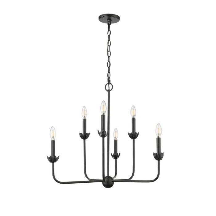 Six Light Chandelier by Millennium
