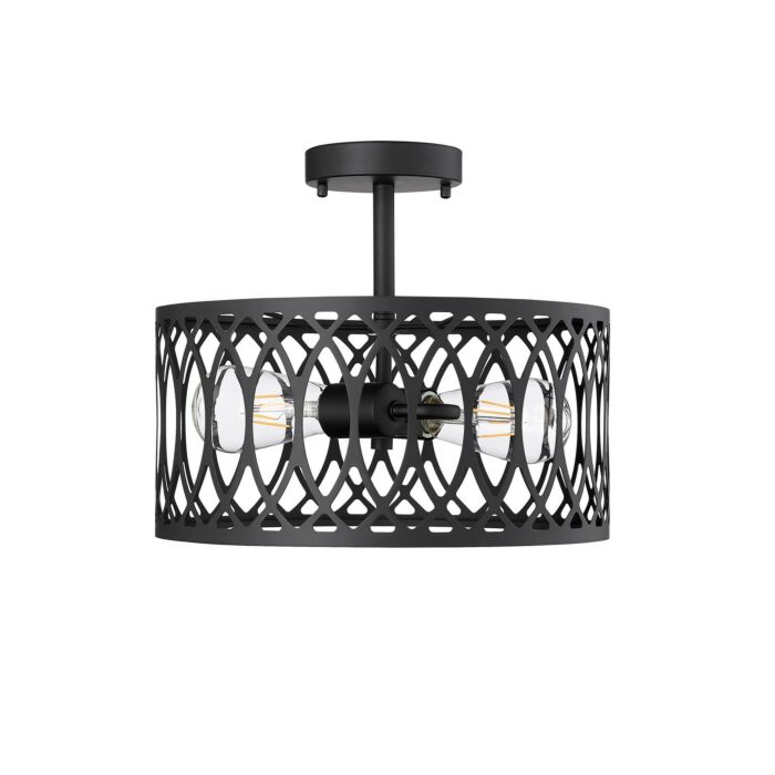Two Light Semi-Flush Mount by Millennium
