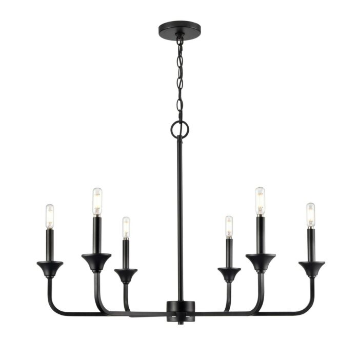 Six Light Chandelier by Millennium