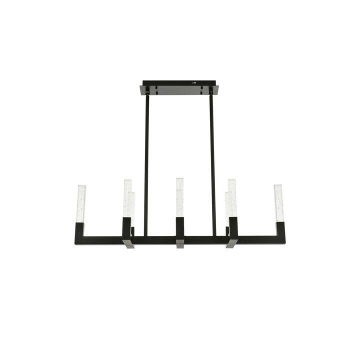 Noemi 8-Light LED Pendant in Black