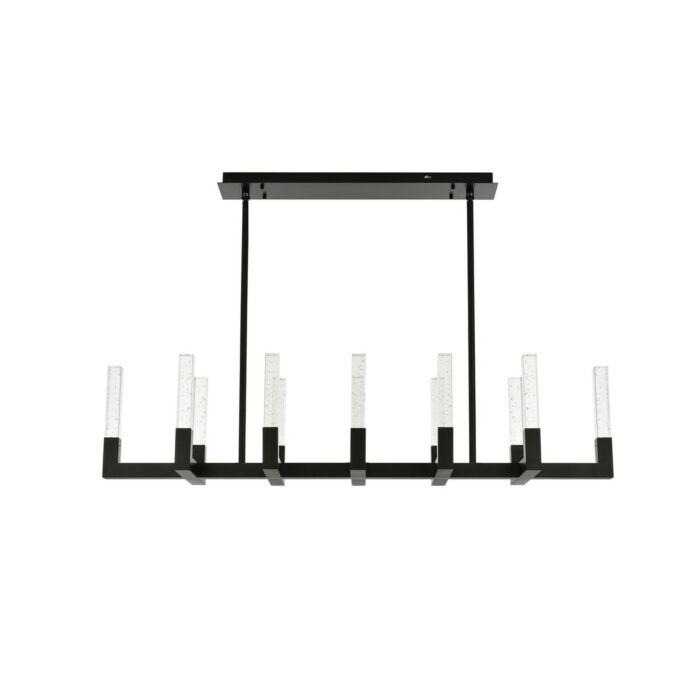 Noemi 12-Light LED Pendant in Black