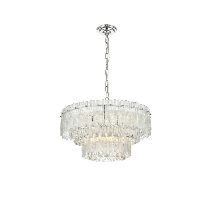 Emilia 6-Light Pendant in Chrome