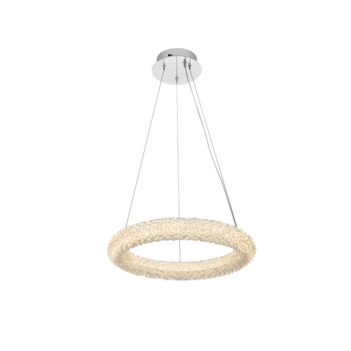 Bowen 1-Light LED Chandelier in Chrome