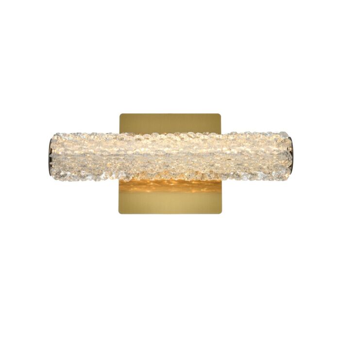 Bowen 1-Light LED Wall Sconce in Satin Gold