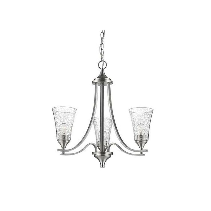 Millennium Lighting Chandelier Ceiling Light in Satin Nickel