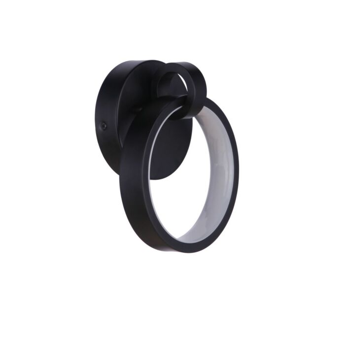 Context 1-Light LED Wall Sconce in Flat Black