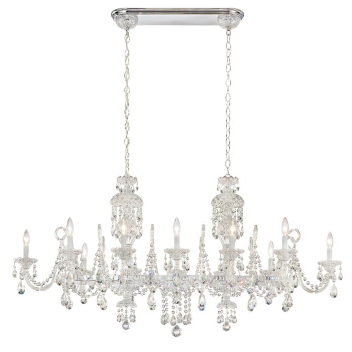 12 Light Linear Chandelier by Schonbek