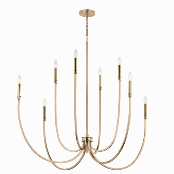 Eight Light Foyer Chandelier by Kichler