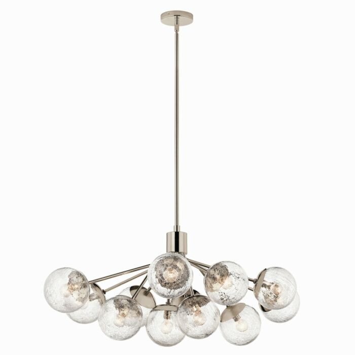 12 Light Linear Chandelier Convertible by Kichler