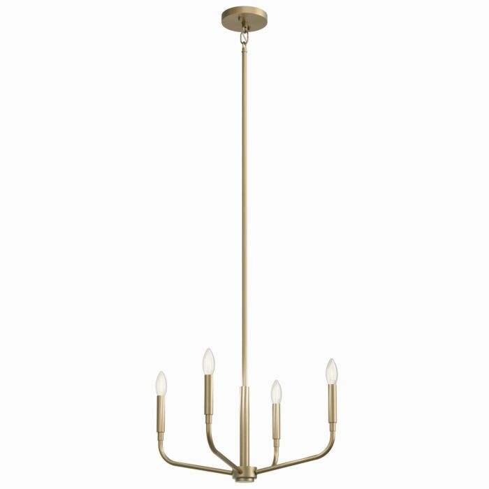 Four Light Chandelier/Semi Flush Mount by Kichler