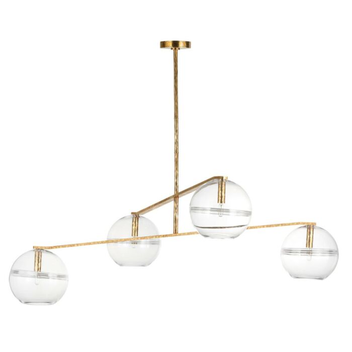 Four Light Chandelier by Visual Comfort Modern