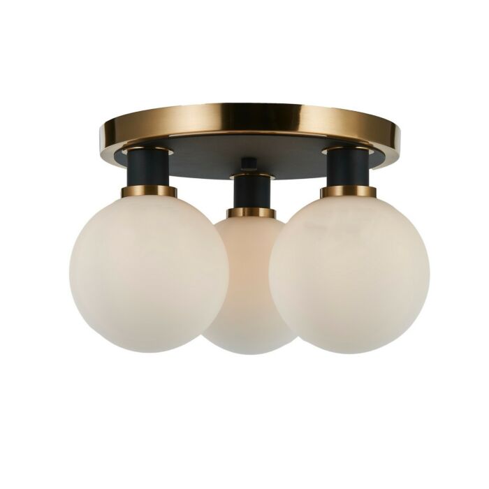 Three Light Semi-Flush Mount