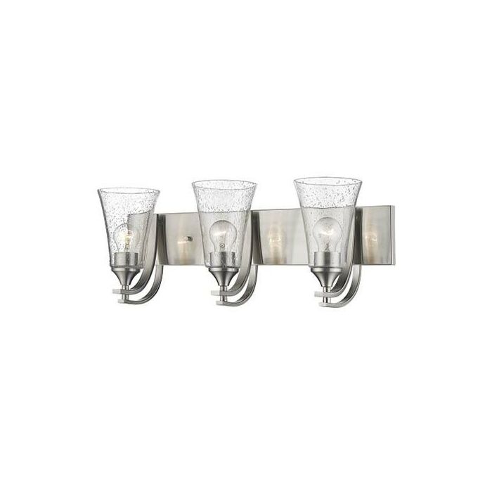 Millennium Lighting Bathroom Vanity Light in Satin Nickel