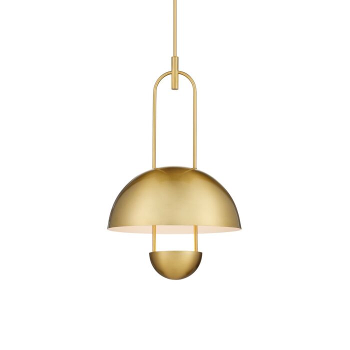 One Light Semi-Flush Mount