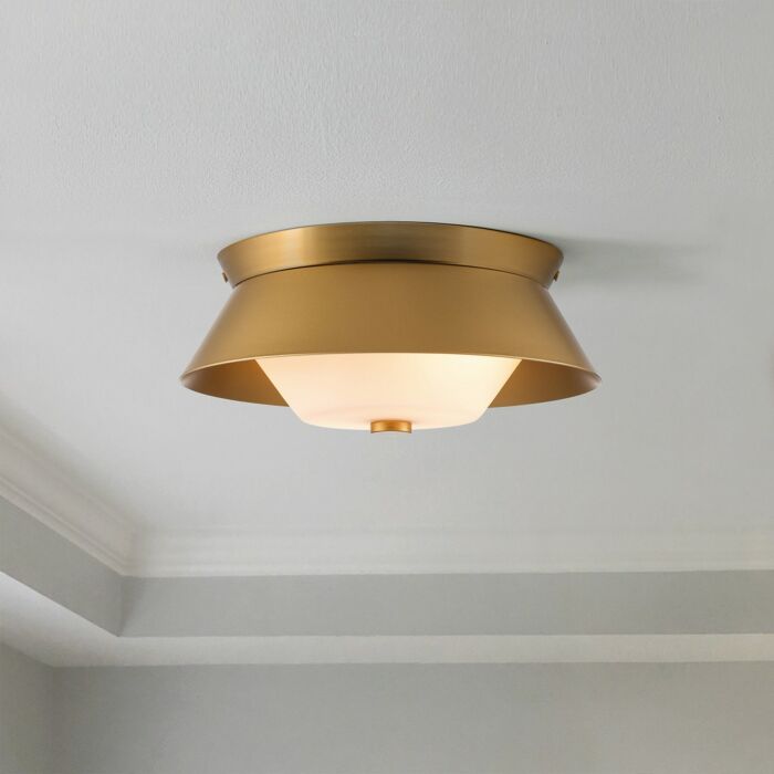 Two Light Flush Mount