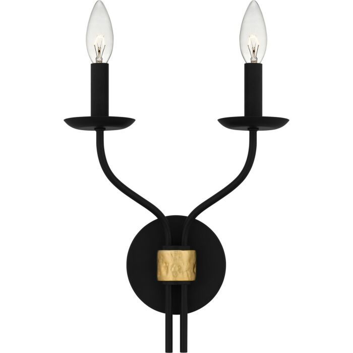 Two Light Wall Sconce by Quoizel