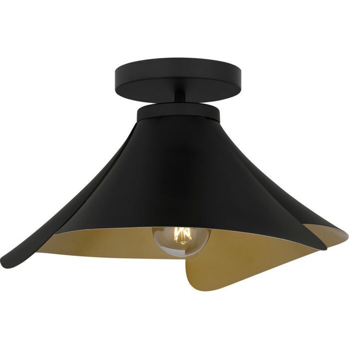 One Light Semi Flush Mount by Quoizel