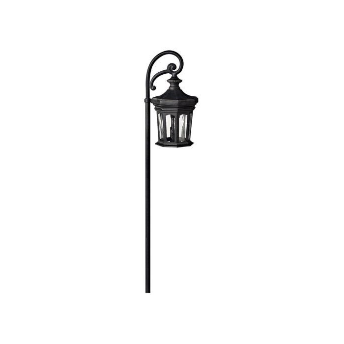 Hinkley Raley 6 Inch Path Light in Museum Black