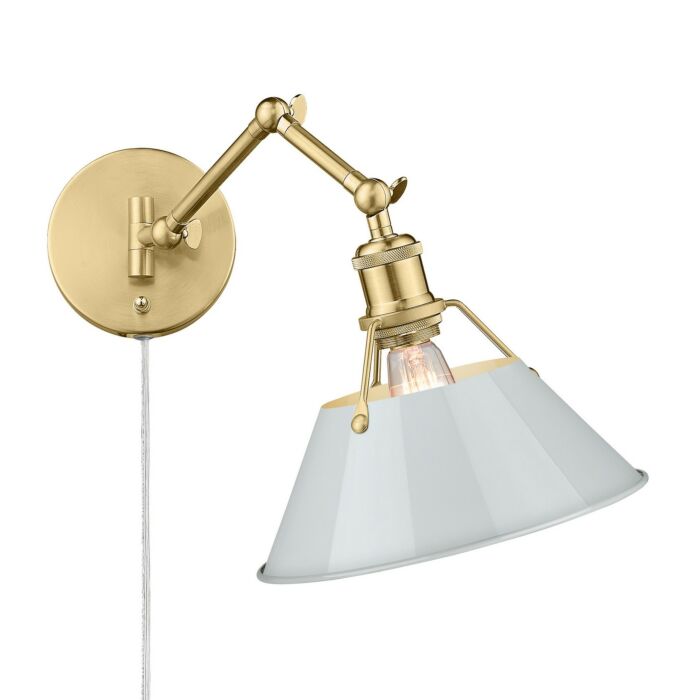 One Light Wall Sconce by Golden