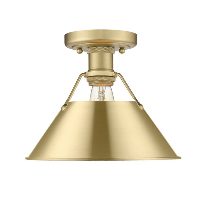 One Light Flush Mount by Golden