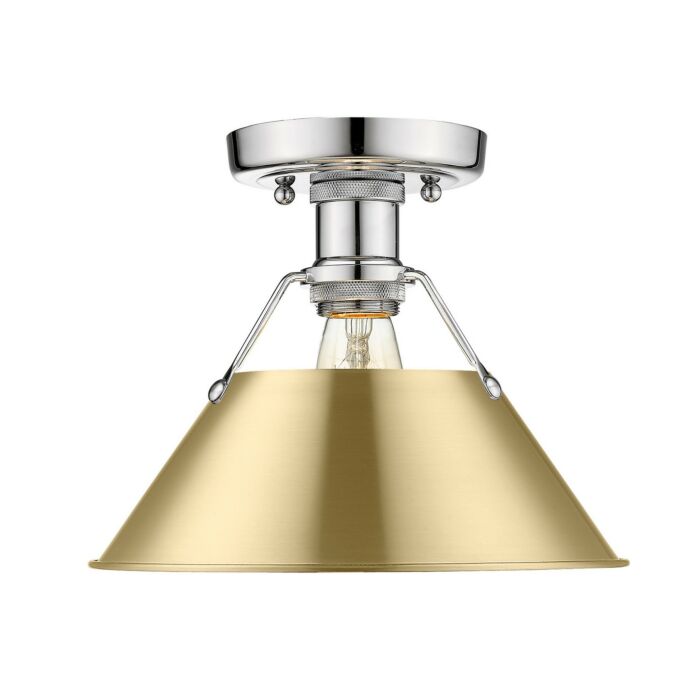 One Light Flush Mount by Golden