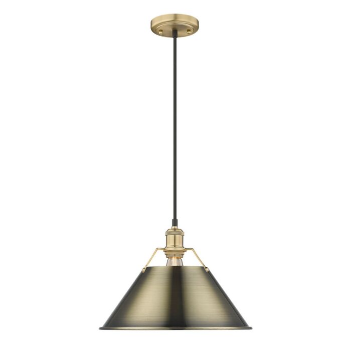 One Light Pendant by Golden