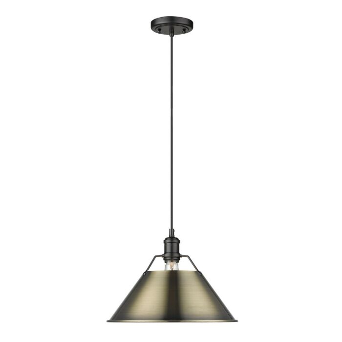 One Light Pendant by Golden