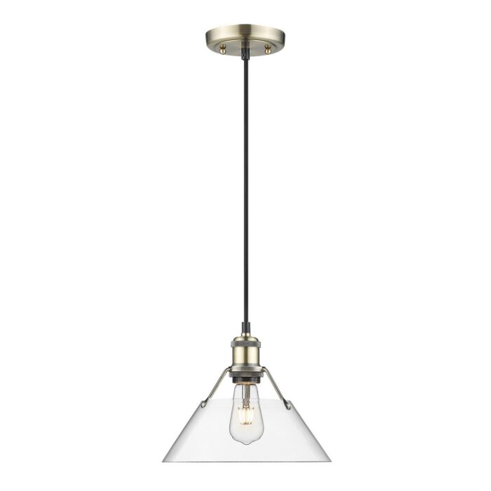 One Light Pendant by Golden