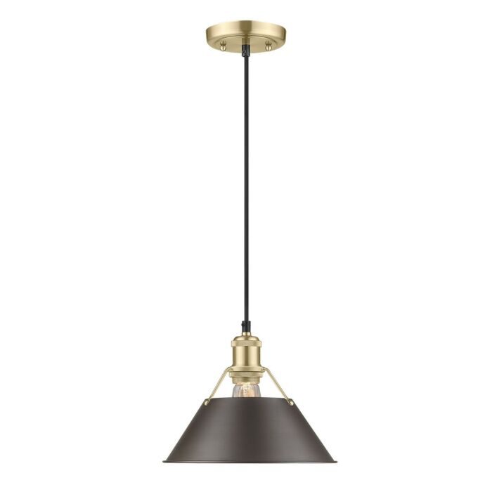 One Light Pendant by Golden