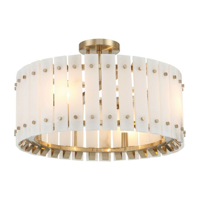 Four Light Semi-Flush Mount by Metropolitan