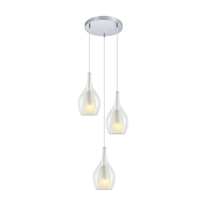 Three Light Pendant by Matteo Lighting