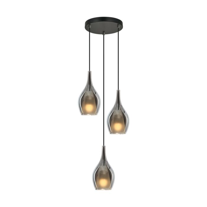 Three Light Pendant by Matteo Lighting