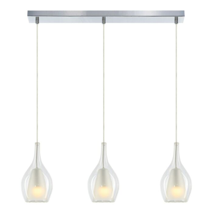 Three Light Pendant by Matteo Lighting