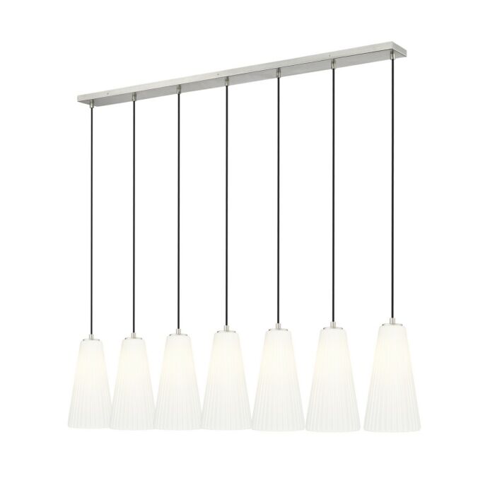 Seven Light Linear Chandelier