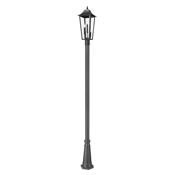 Three Light Outdoor Post Mount