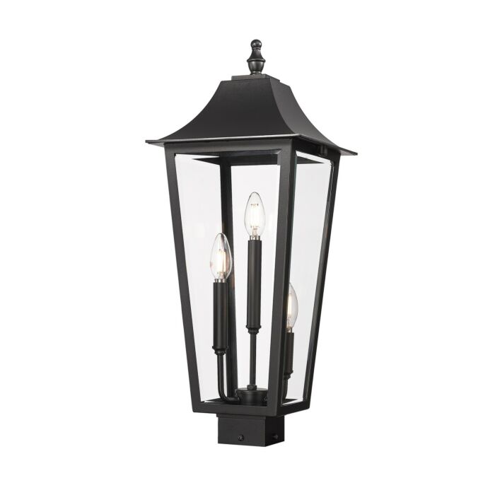 Three Light Outdoor Post Mount