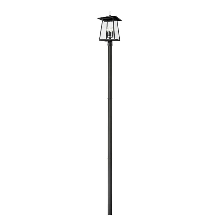 Four Light Outdoor Post Mount