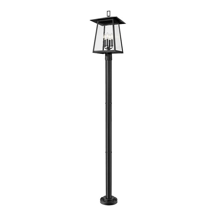Four Light Outdoor Post Mount