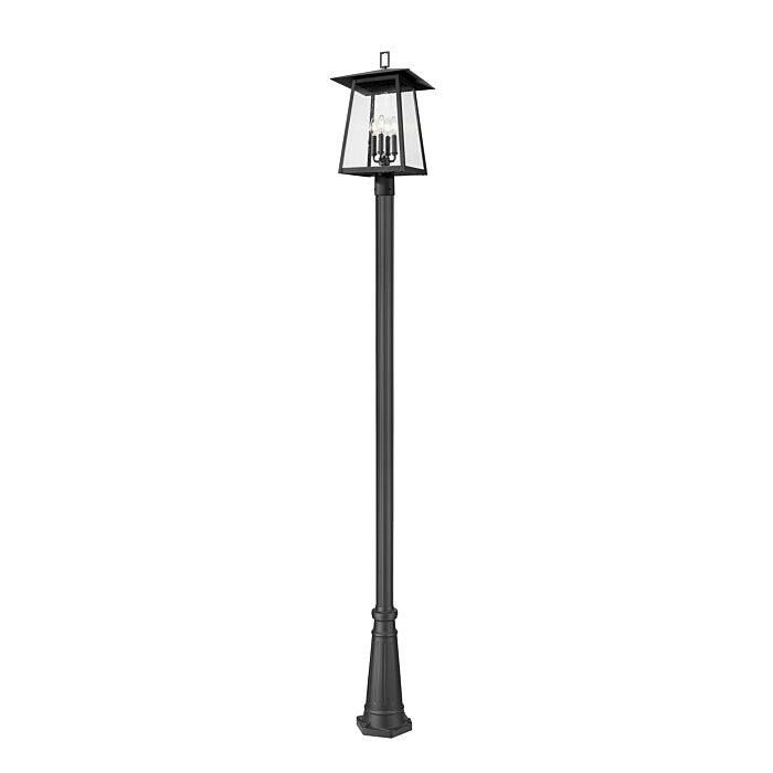 Four Light Outdoor Post Mount