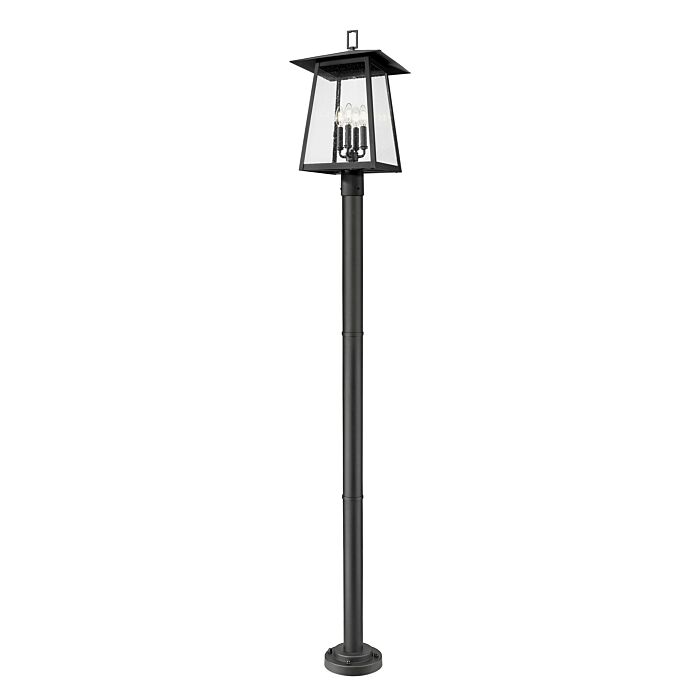 Four Light Outdoor Post Mount