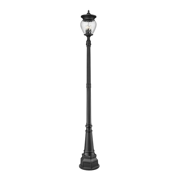 Four Light Outdoor Post Mount
