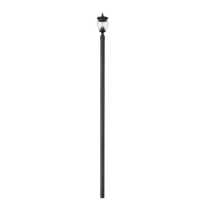 Three Light Outdoor Post Mount
