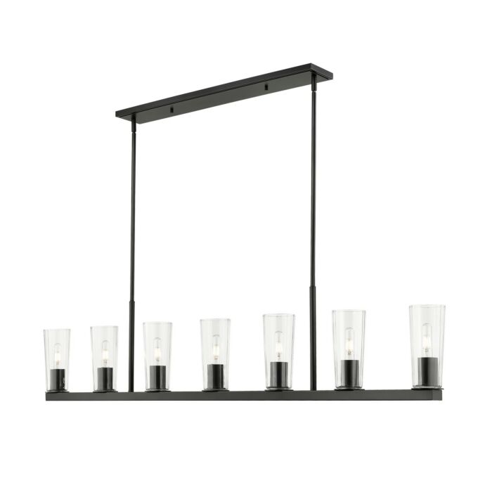 Seven Light Linear Chandelier