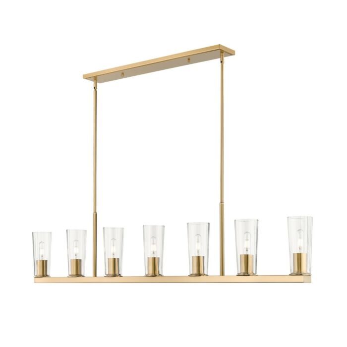 Seven Light Linear Chandelier