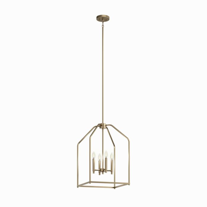 Four Light Foyer Pendant