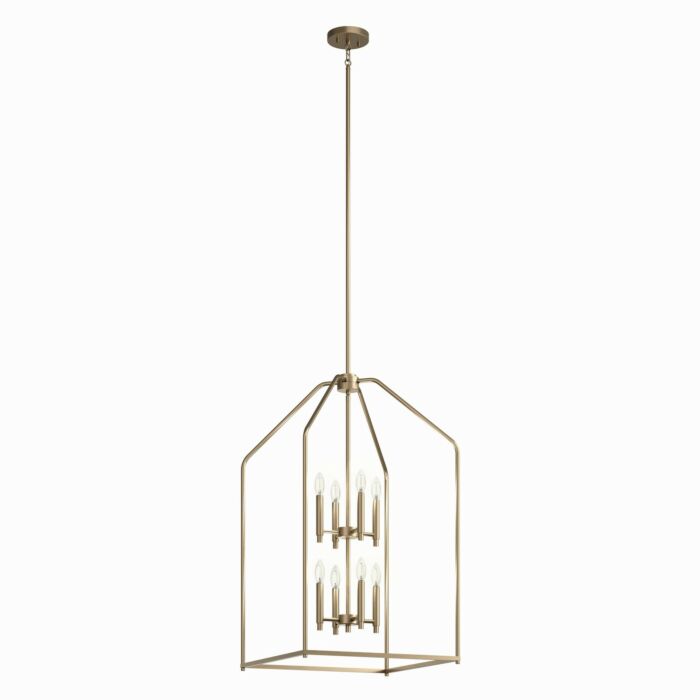 Eight Light Foyer Pendant
