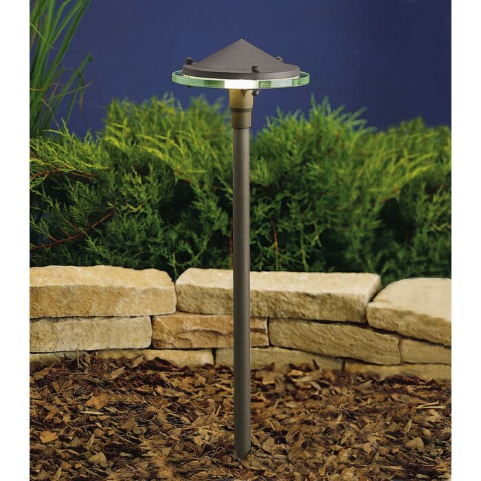 Kichler Landscape 22 Inch 12V Path & Spread in Textured Architectural Bronze